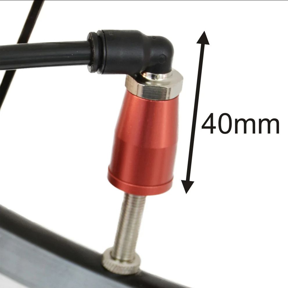 FUMPA PUMP ELBOW NOZZLE KIT / red