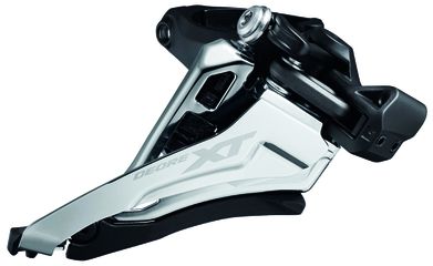 Umwerfer Deore XT FD-M8100 Double 12-Gang Front-Pull / schwarz / 28.6/31.8/34.9 mm, 135 g