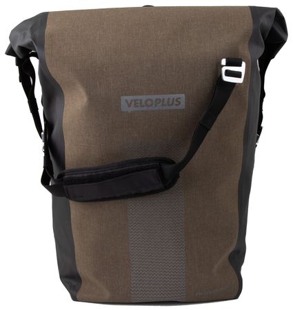 PIAZZA GRANDE Hinterradtasche / kaffee reflektierend