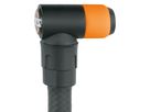 Pumpenkopf Clik Valve / schwarz, orange
