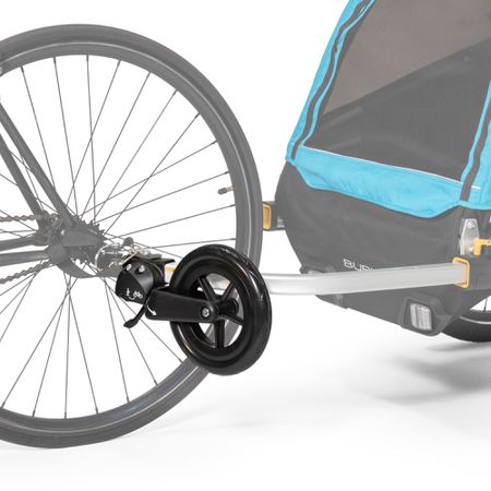 STROLLER-RAD 1-WHEEL für Anhänger / schwarz
