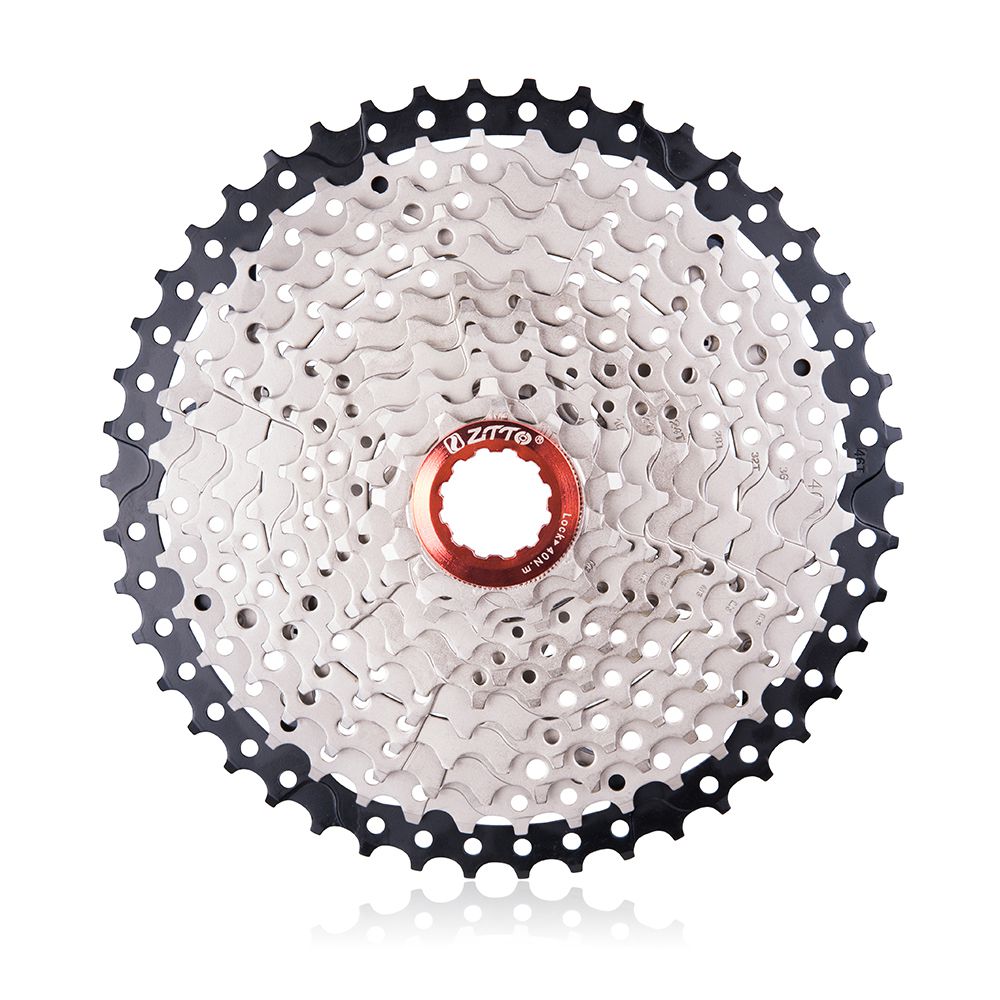 KASSETTE 11-fach, HG-Freilauf für Shimano/SRAM / silber_schwarz / 11-42 Zähne