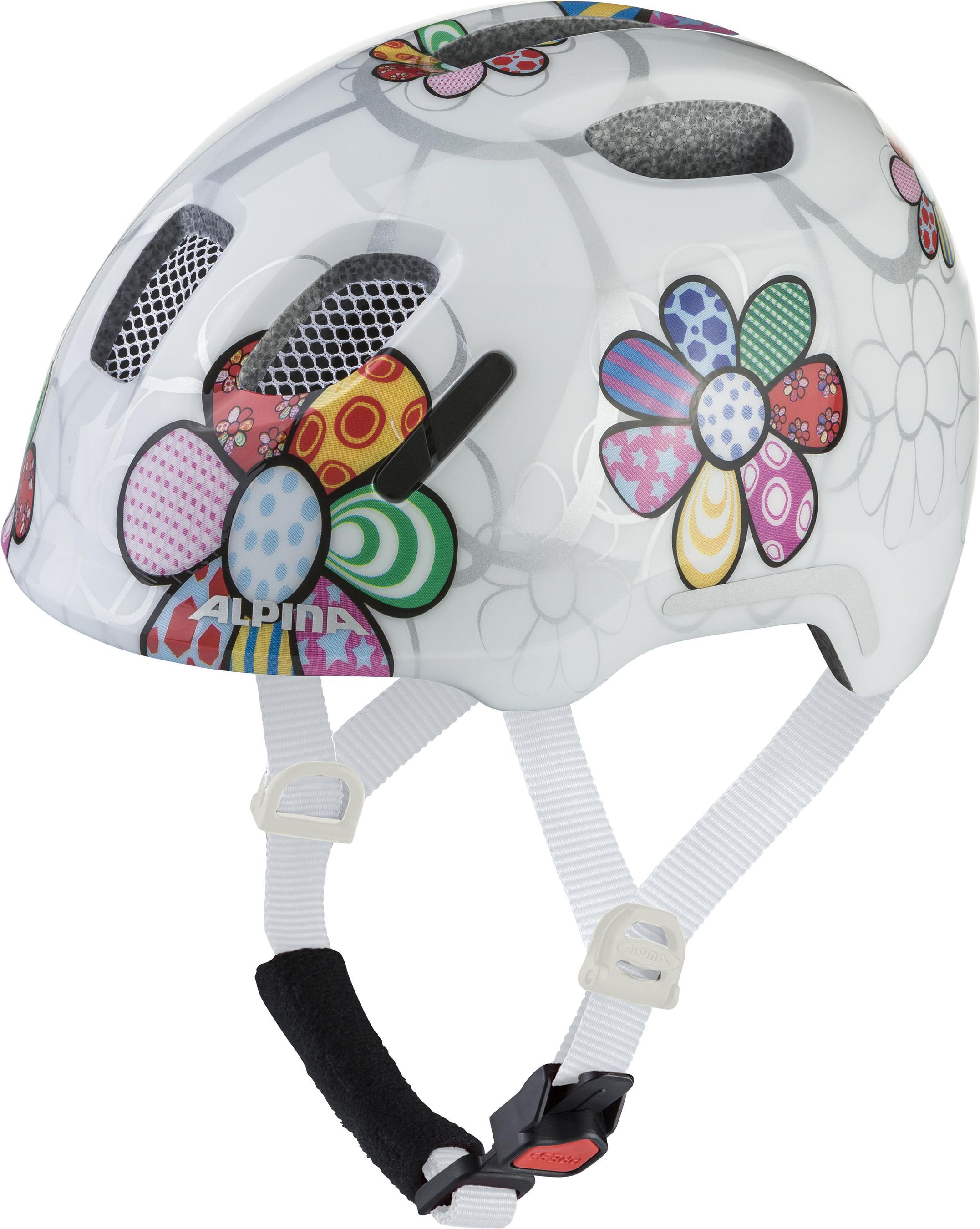 XIMO 2 FLASH / white flower gloss / 47-51cm