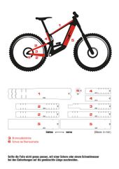 E-MTB-KIT 2.0 Rahmen-Schutzfolie XPEL / matt