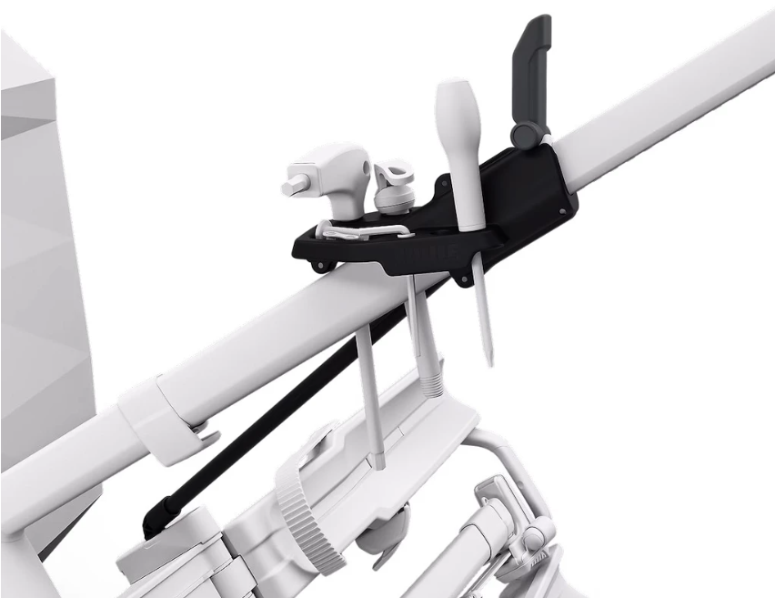 EPOS Reparatur-Halter Werkzeugablage für Heckträger / schwarz