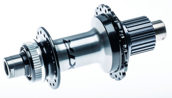 Hinterradnabe XTR FH-M9111 / schwarz / 28 straight-pull, 148 mm