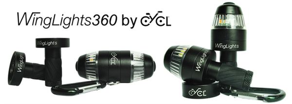 WINGLIGHTS 360 Mag Velo-Blinker und Positionslicht