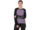 TARN WIND Damen-Merino-Langarmshirt mit Windschutz / shark/black / XS