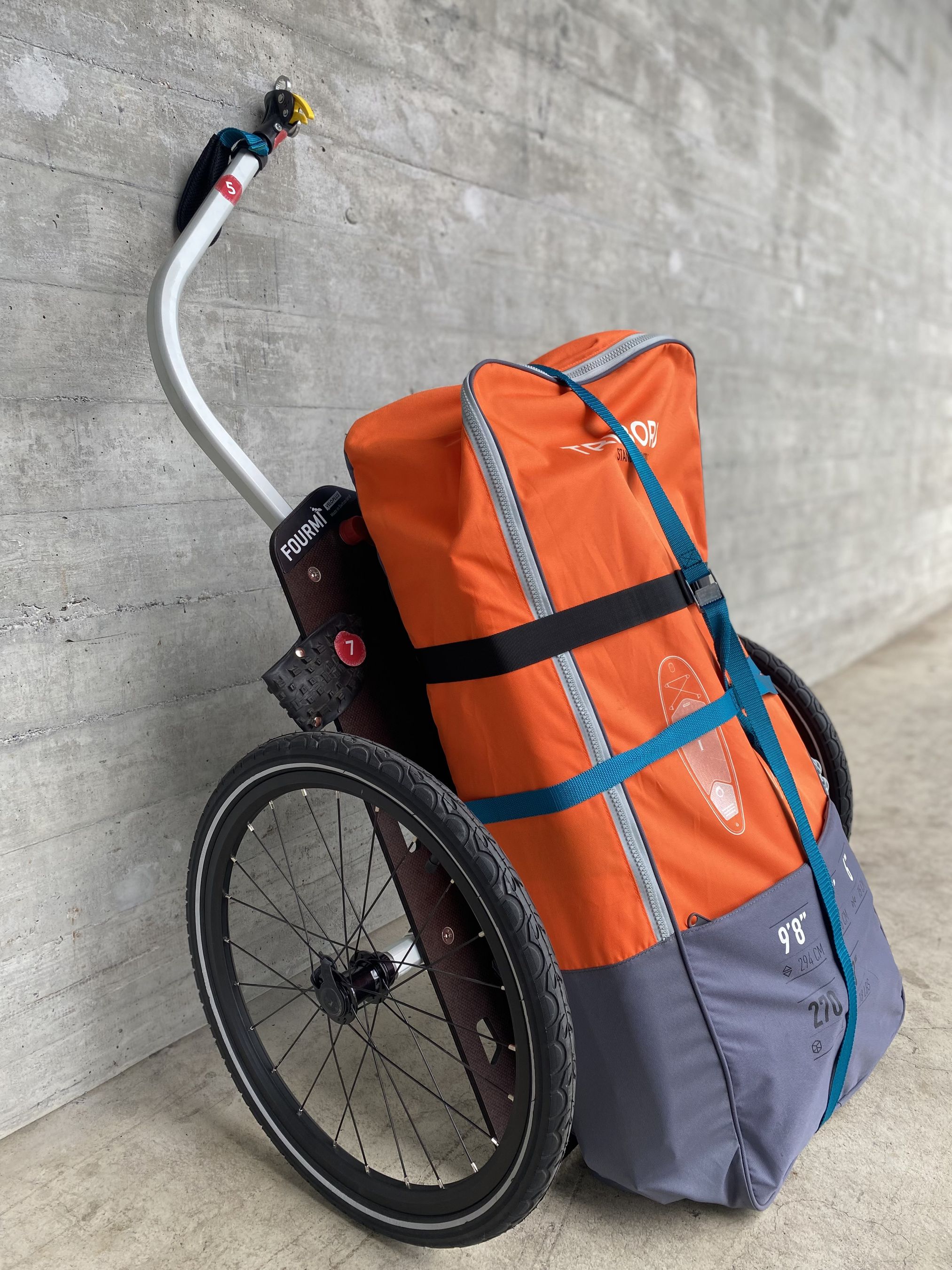 FOURMI Transportanhänger / schwarz