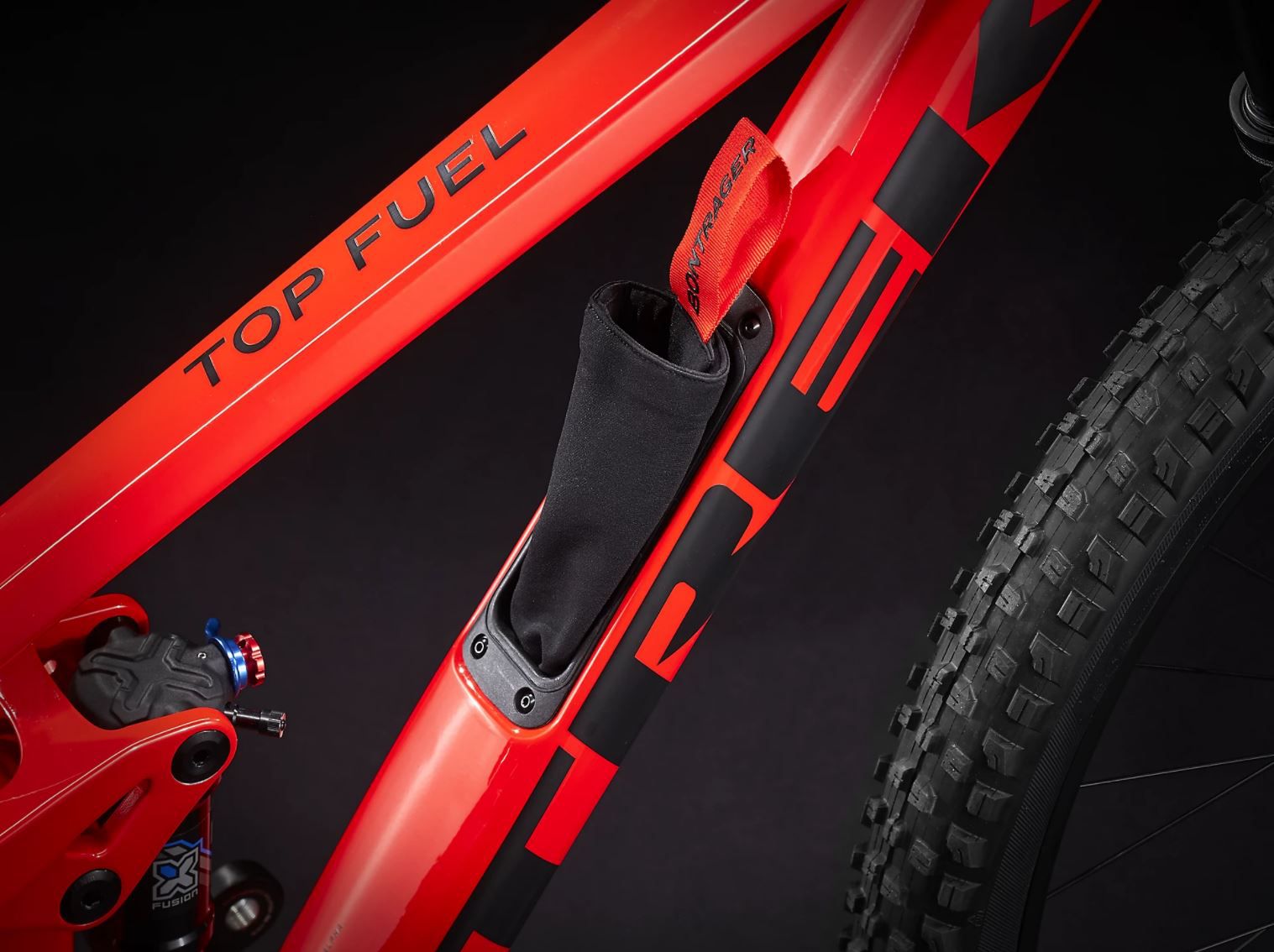 TOP FUEL 5 MTB Fully / radioactive red / L