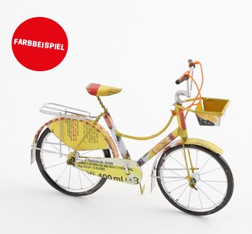 Deko-Velo Alltag Tiefeinsteiger, 13cm