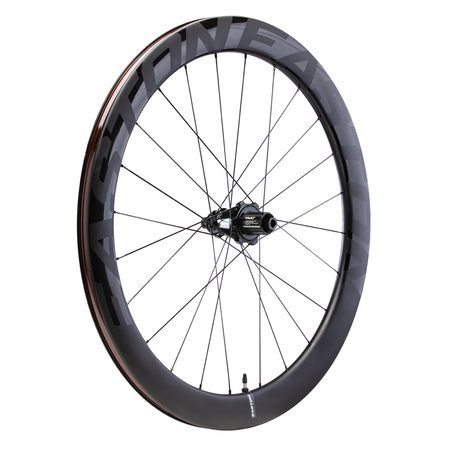 EC90 Aero 55 Road CLN Disc Wheel / matte carbon/high gloss / 700C/'12X142 SHI