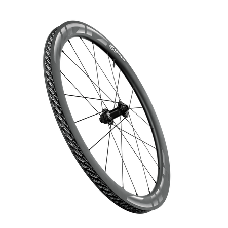 404 S Tubeless Disc-Brake Front Wheel / grey / 700C/'12X100