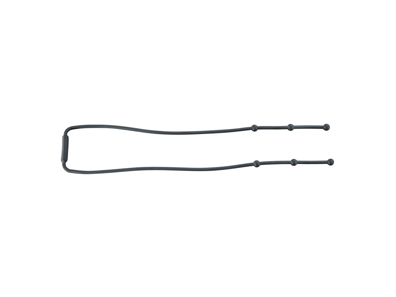Ersatzgummi zu BEAM RACK / schwarz