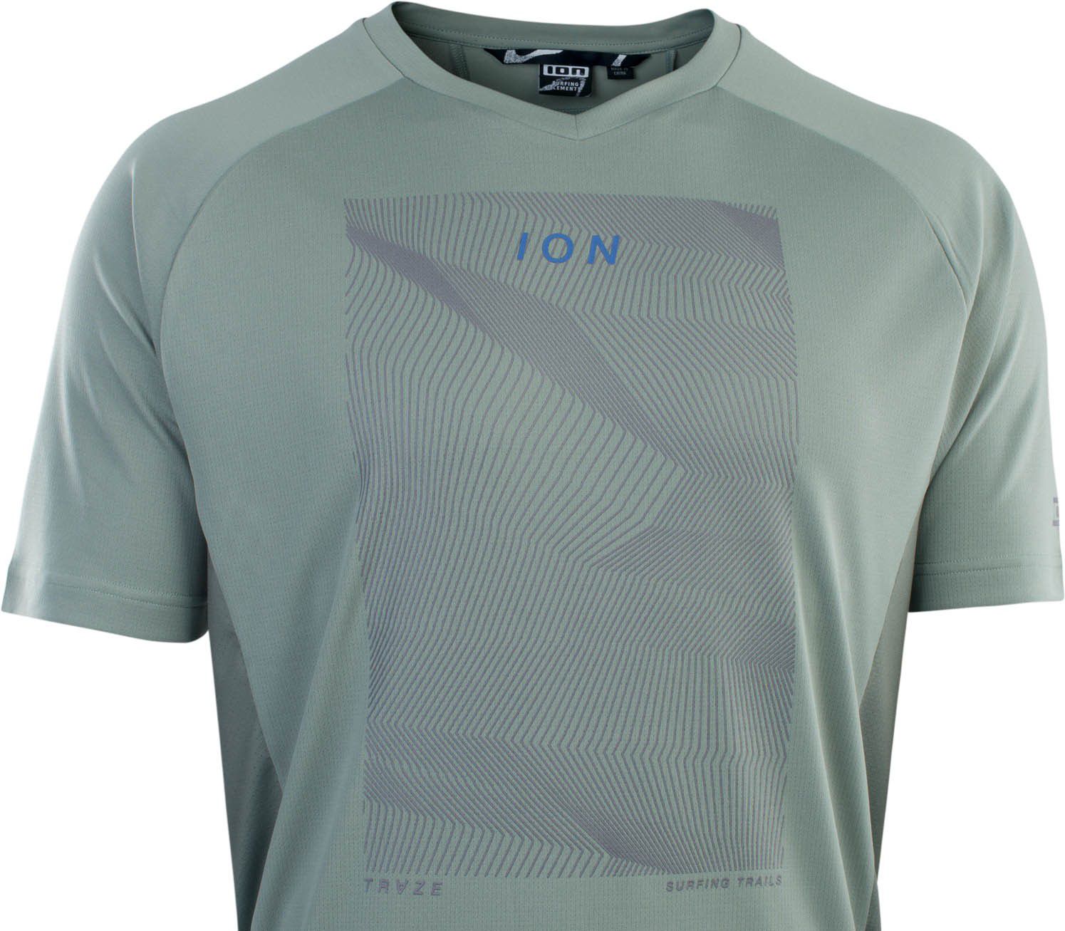 TRAZE Herren-Kurzarmshirt / sea grass / S