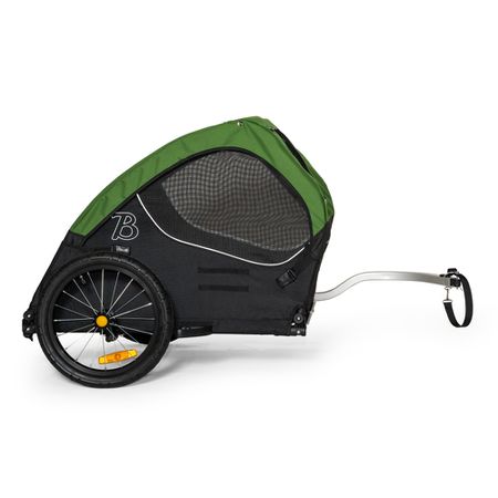 TAIL WAGON Hundeanhänger / grün/schwarz