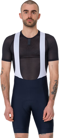 CORE Herren-Trägerhose / dark navy/white / L