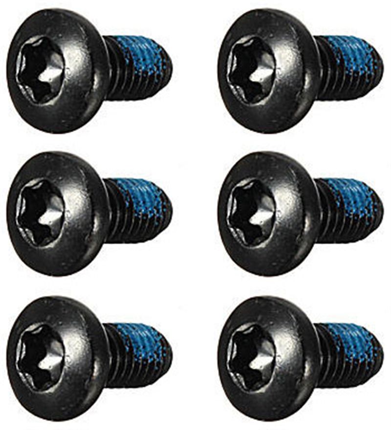 DISC-SCHRAUBEN,Torx T25, M5 x 10mm, schwarz / silber