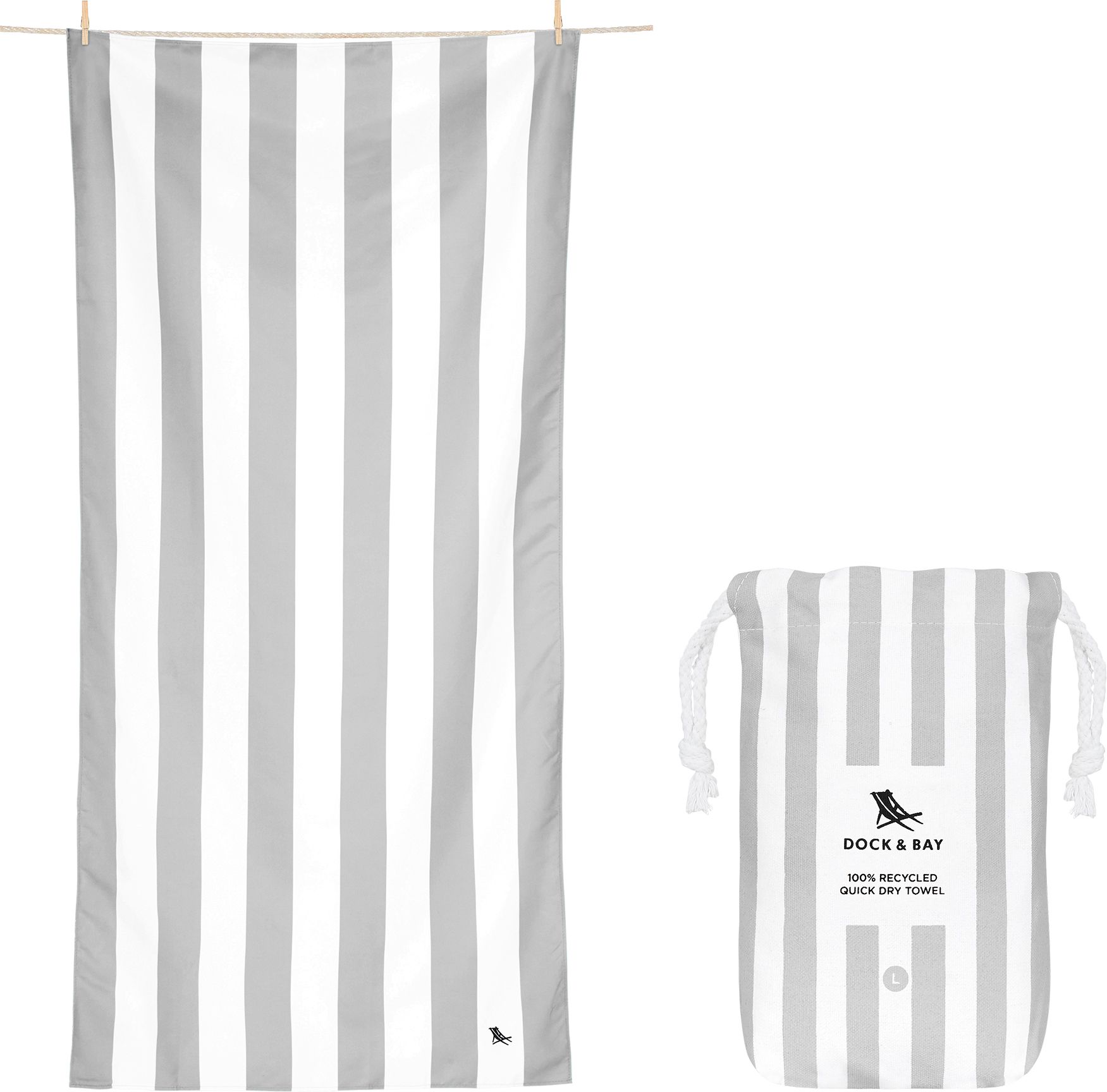 Beach Towels Large / goa grey