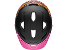 Sidetrack Child Helmet / matte pink wavy checks