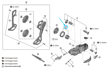 RD-M9250 Plattenspannfedereinheit