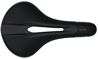Sattel Figura Gel Man / schwarz / 169 mm, Standard 9-12 cm