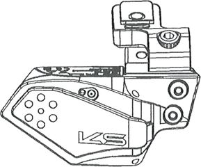 RAGE Circuit Remote for I-Spec EV, 2.4 GHz wireless Pairing
