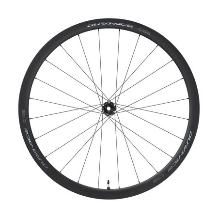 Road Radsatz Dura-Ace WH-R9270-C36 Tubless Disc / Schwarz / Vorderrad, 12 mm, 100 mm