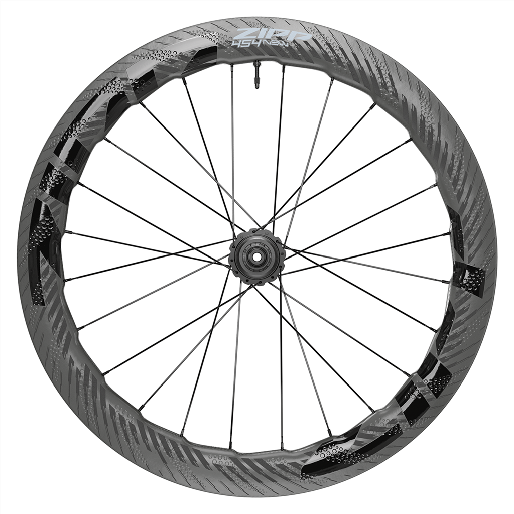 454 NSW Tubeless Disc-Brake Rear Wheel V2 , black carbon - Hauptansicht