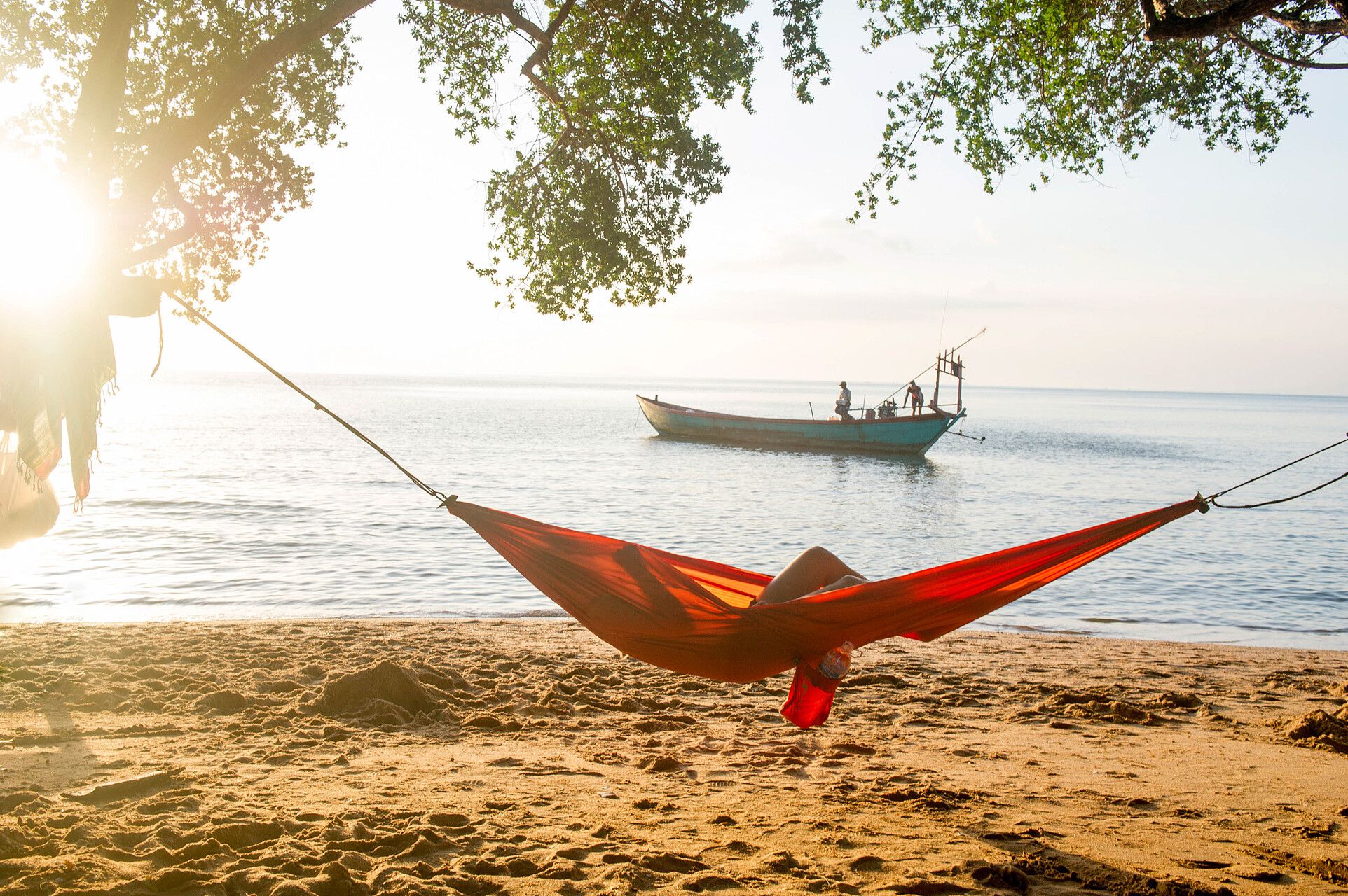TRAVEL HAMMOCK KIT Hängematte / grün