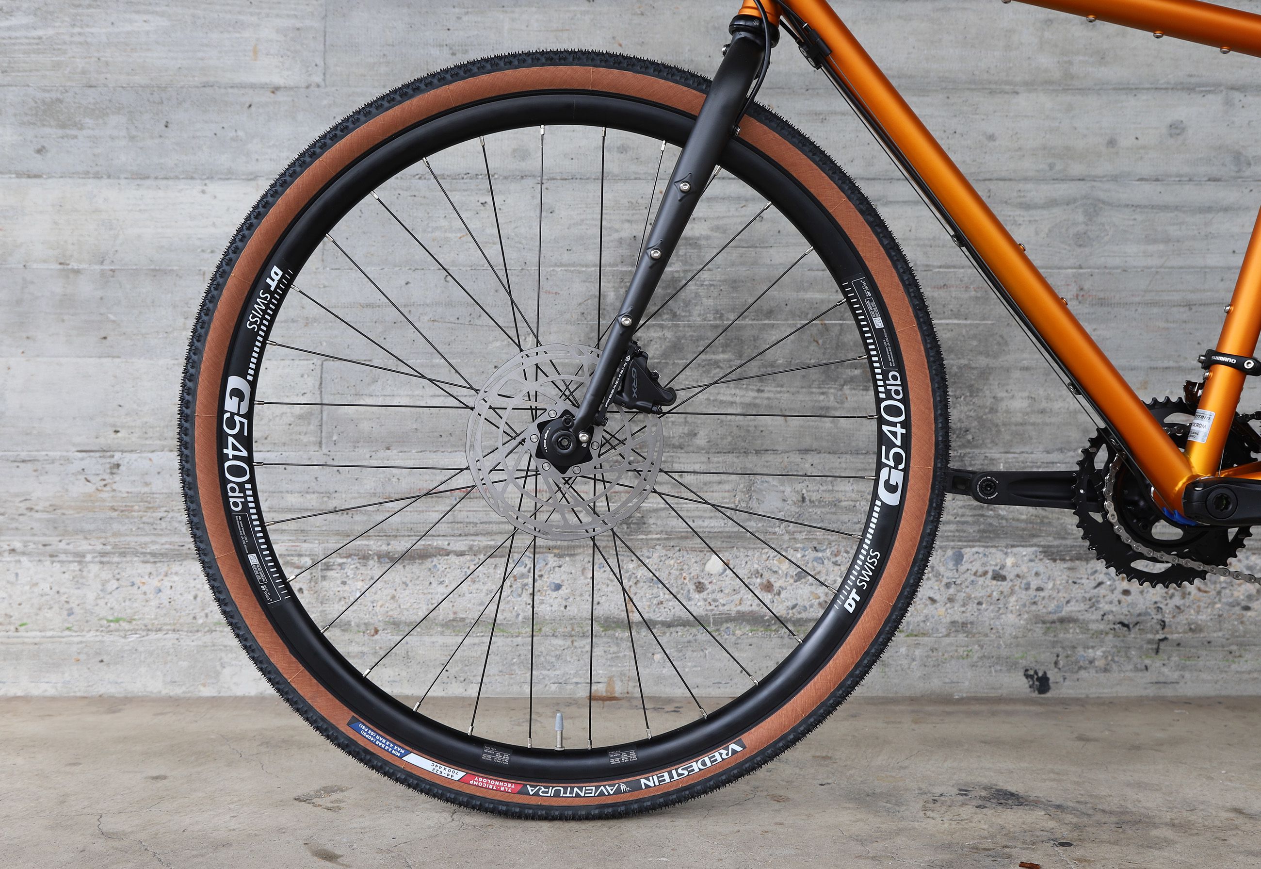 VASCO 28 SELECT 23.2 Gravelbike / naranja lucido / L