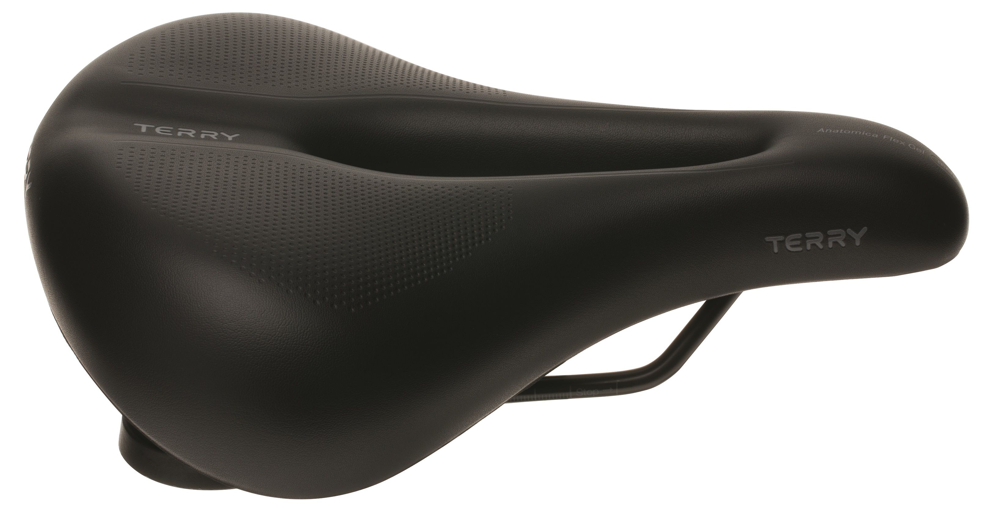 Sattel Anatomica Flex Gel Man / schwarz