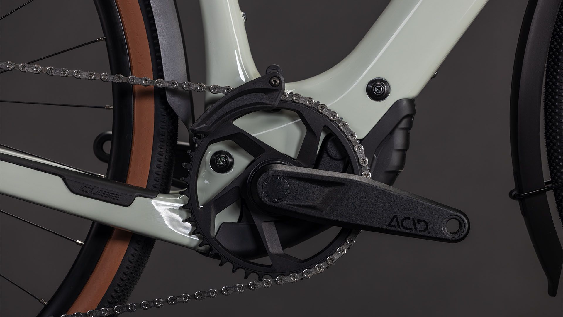 NUROAD HYBRID C:62 RACE FE E-Gravelbike / reedbeige / XS