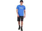ICON Herren-Merino-Kurzarmshirt / pop blue / S