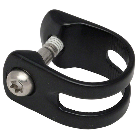 Disc Brake Lever Clamp, Discrete Clamp, Steel Bolt / black