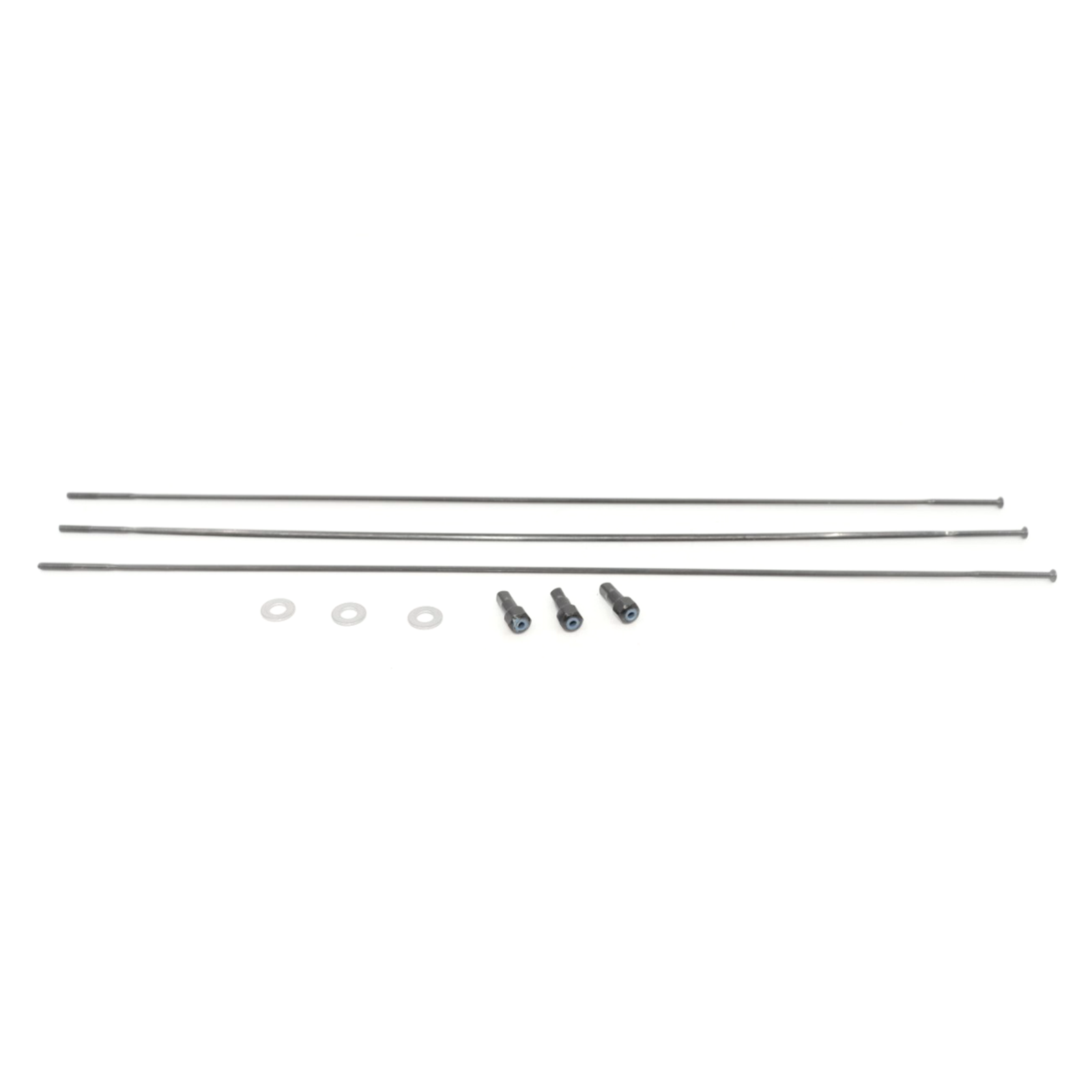 Spoke and Nipple 278mm Straight Rise 60 27.5 Qty 3 / black