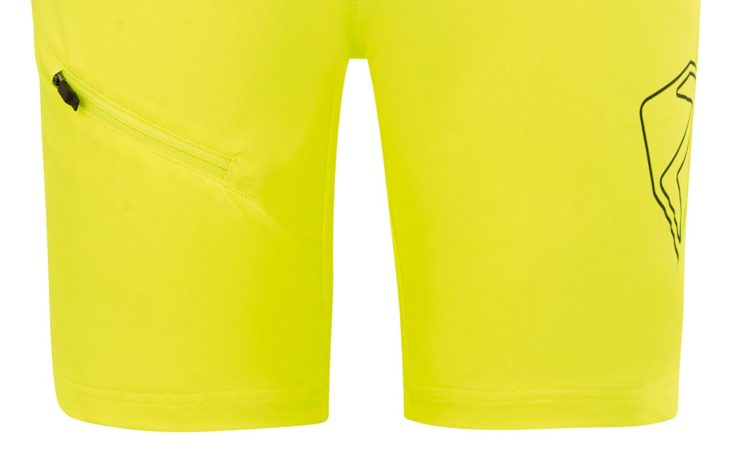 NATSU X-FUNCTION Kinder-Bikeshorts / poison yellow / 128