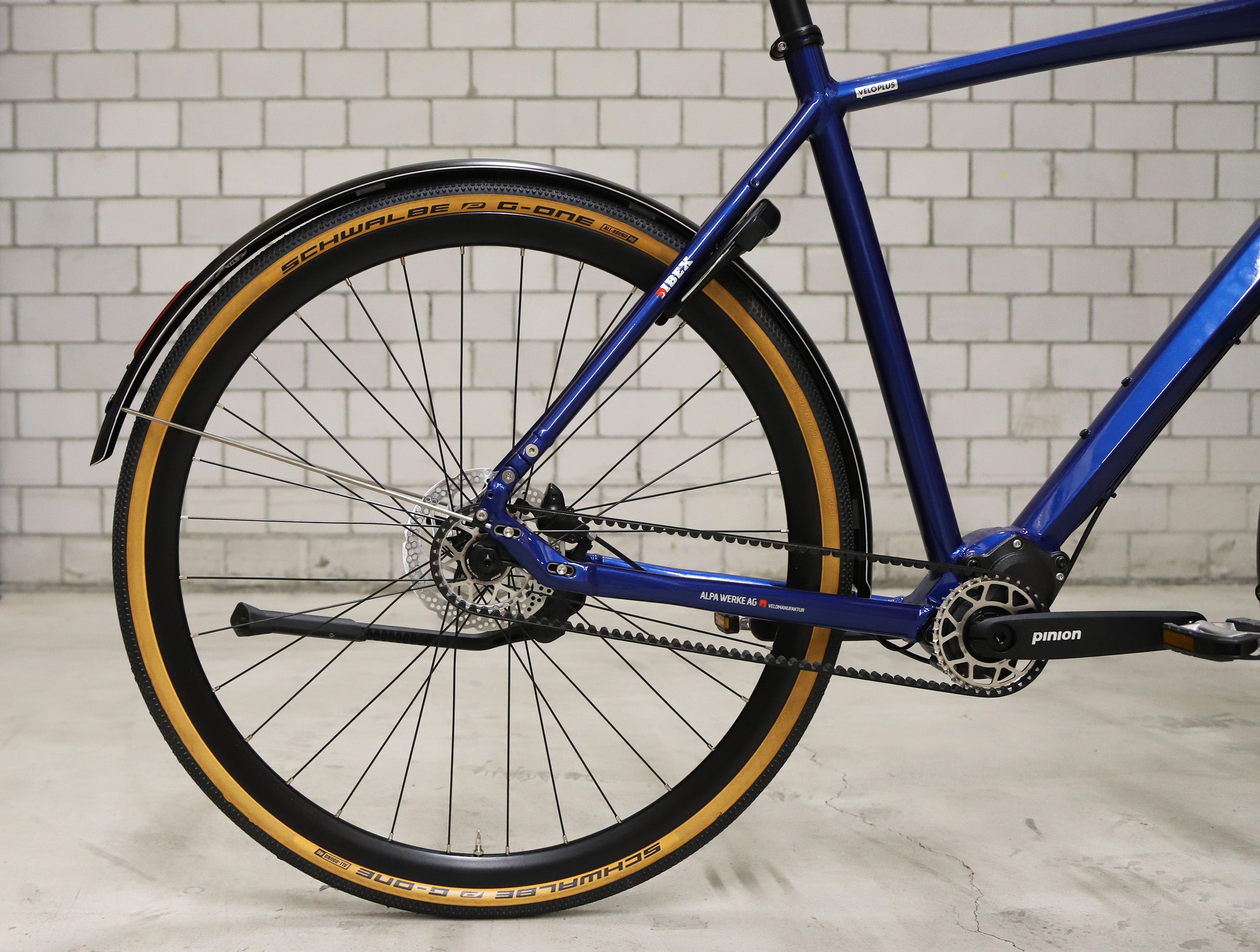 DAILY QUEST Pinion City- und Alltagsvelo / saphir blau glanz / 58 CM
