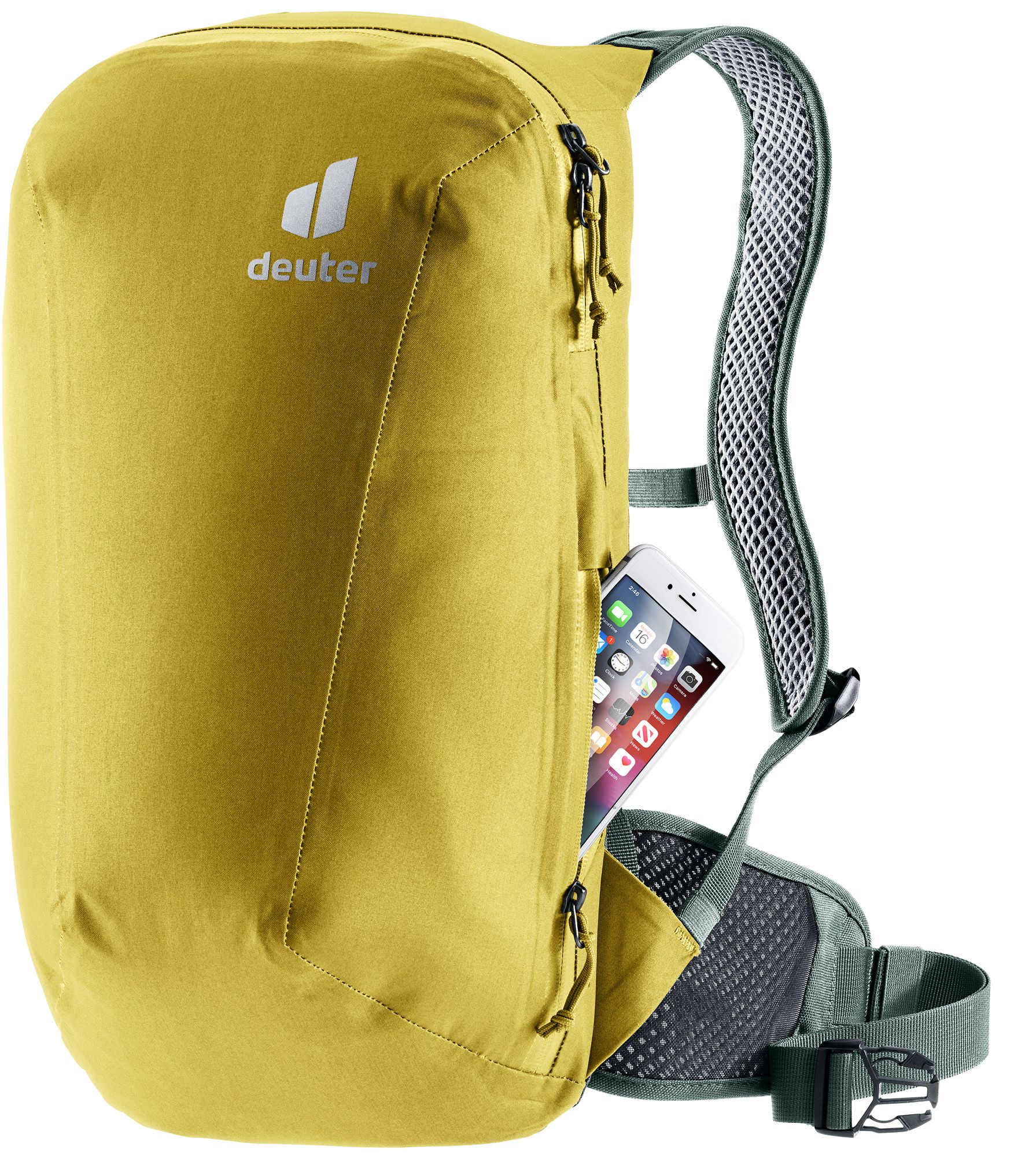PLAMORT 12l, Rucksack wasserdicht / turmeric-ivy / 12L