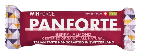 PANFORTE Energieriegel, bio-zertifiziert, vegan, glutenfrei / CITRUS ALMOND