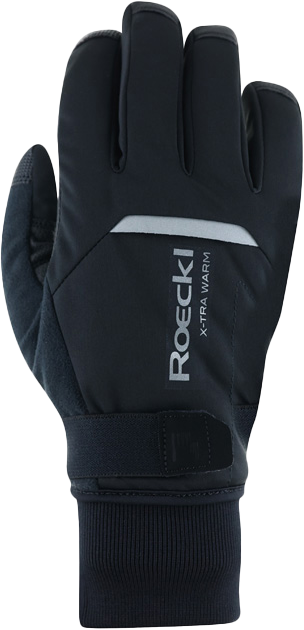 VILLACH 3 WS Unisex-Softshell-Handschuhe / black / XS=6