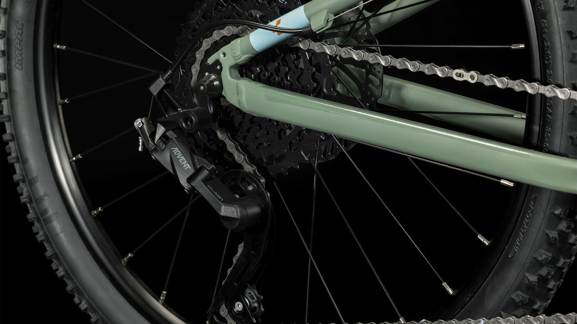 ACID 240 DISC Kinder- und Jugendvelo / green orange / 24 ZOLL
