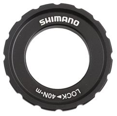 CENTERLOCK LOCKRING mit Aussenverzahnung für Steckachsen und Schnellspanner / schwarz