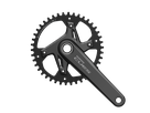 Kettenradgarnitur CUES FC-U6030 / schwarz / 170 mm, 42, nein