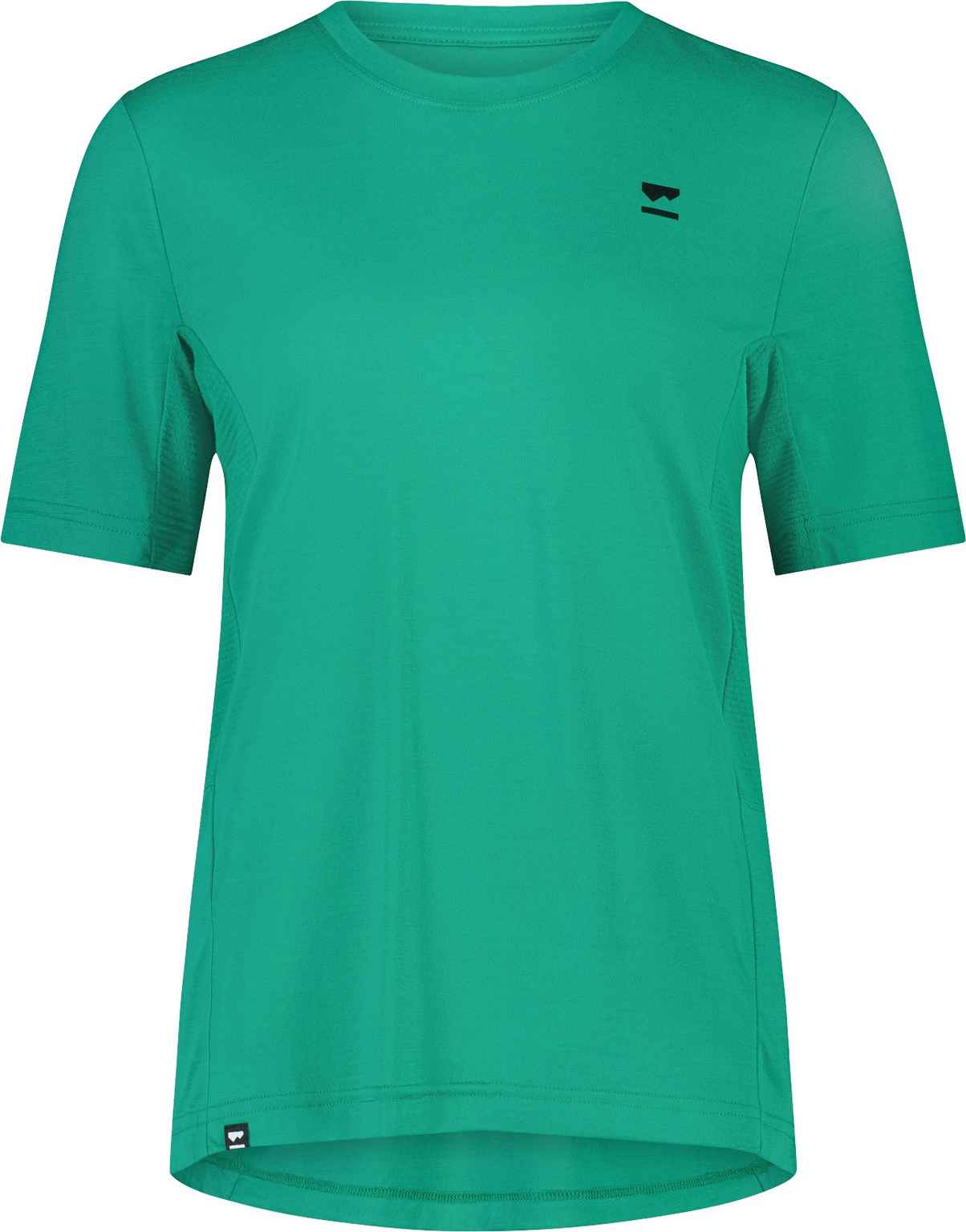 TARN Damen-Merino-Kurzarmshirt , Pop Green - Hauptansicht
