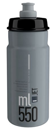 Bidon Jet grau / grau / 550 ml, 78 g