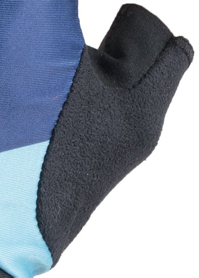 1987 TEAM Unisex-Kurzfingerhandschuhe / marineblau / 3XL