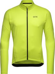 C3 THERMO Herren-Thermo-Langarmtrikot / neon yellow / XL