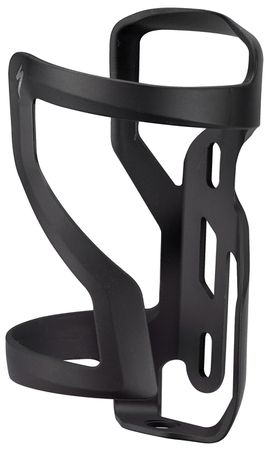 ZEE CAGE II Bidonhalter mit Einschub rechts/links / schwarz / rechts