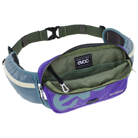 HIP POUCH, Hüfttasche  / steel/violet/dark olive